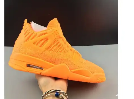 AQ3559-800 FLYKNIT “TOTAL ORANGE” JORDAN AQ3559-800 AIR 4 0408